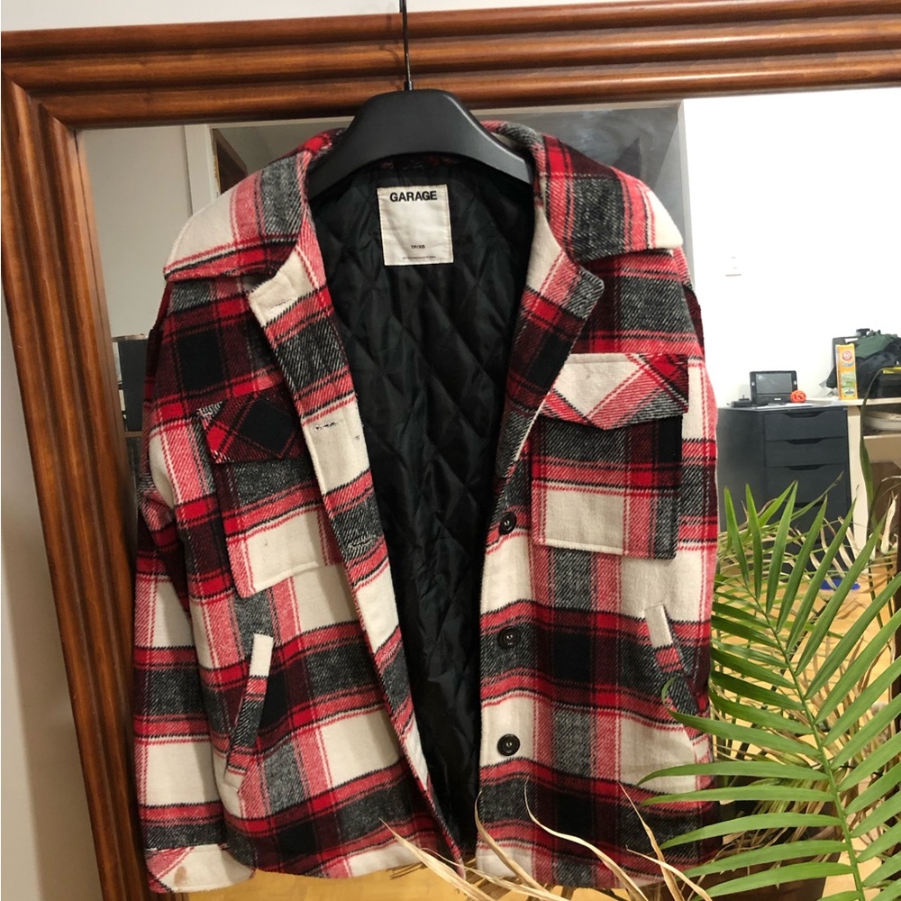 Garage flannel jacket